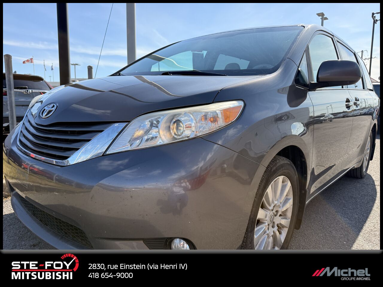2014 Toyota Sienna XLE 7 PLACES, AWD, CUIR, CAMÉRA DE RECUL Bronze Quebec city - photo #0