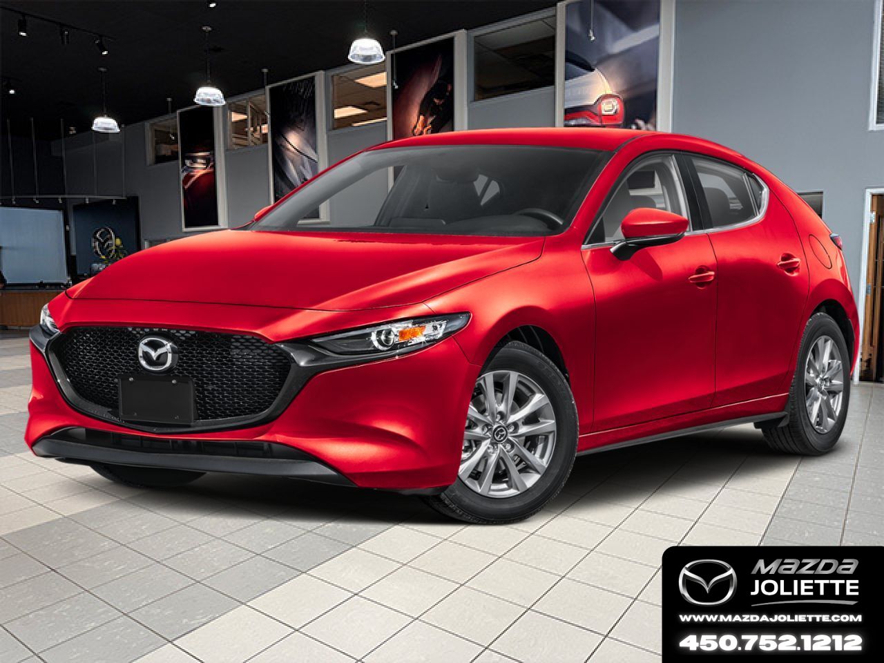 MAZDA Mazda3 Sport 2026 Rouge vibrant cristal m&eacute;tallis&eacute; Notre-Dame-des-Prairies - photo #0