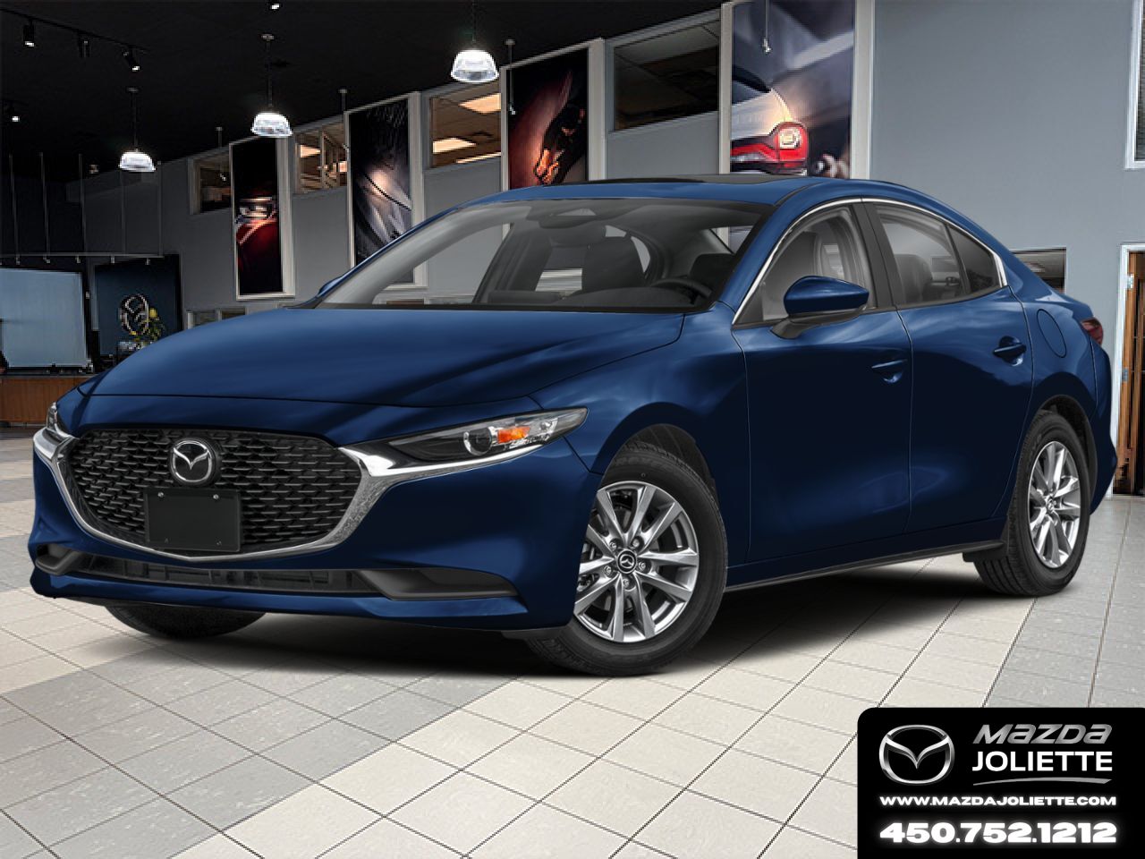 2026 MAZDA Mazda3 Deep Crystal Blue Mica Notre-Dame-des-Prairies - photo #0