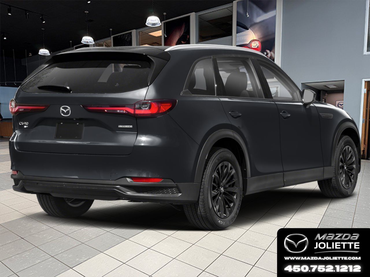 MAZDA CX-90 hybride l&eacute;ger 2026 Noir de jais mica Notre-Dame-des-Prairies - photo #1
