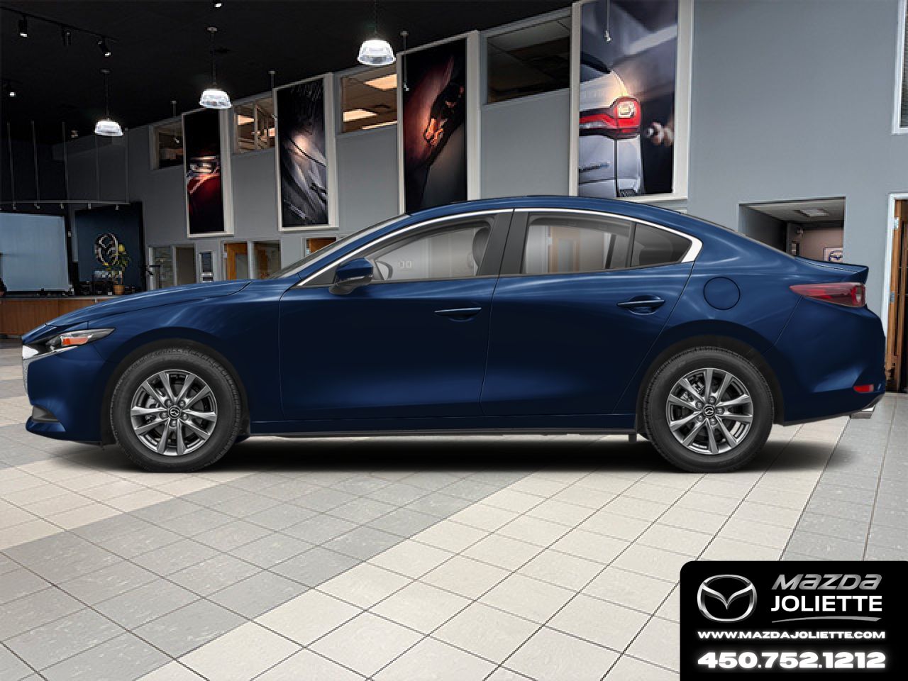 2026 MAZDA Mazda3 Deep Crystal Blue Mica Notre-Dame-des-Prairies - photo #1