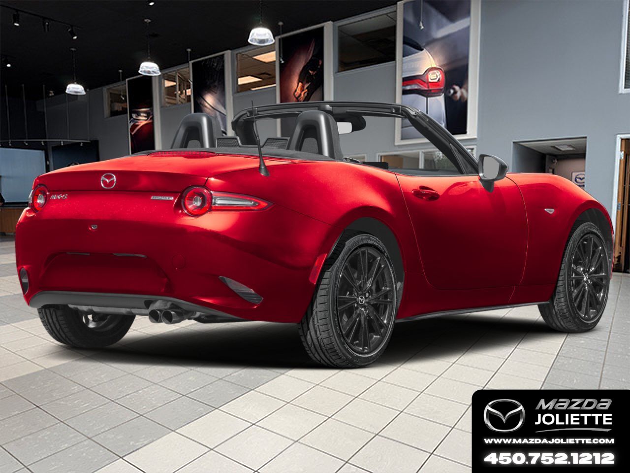 2026 MAZDA MX-5 Soul Red Crystal Metallic Notre-Dame-des-Prairies - photo #2