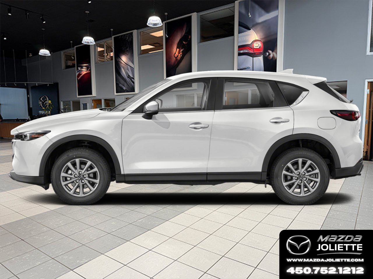 2025 MAZDA CX-5 Rhodium White Metallic Notre-Dame-des-Prairies - photo #1