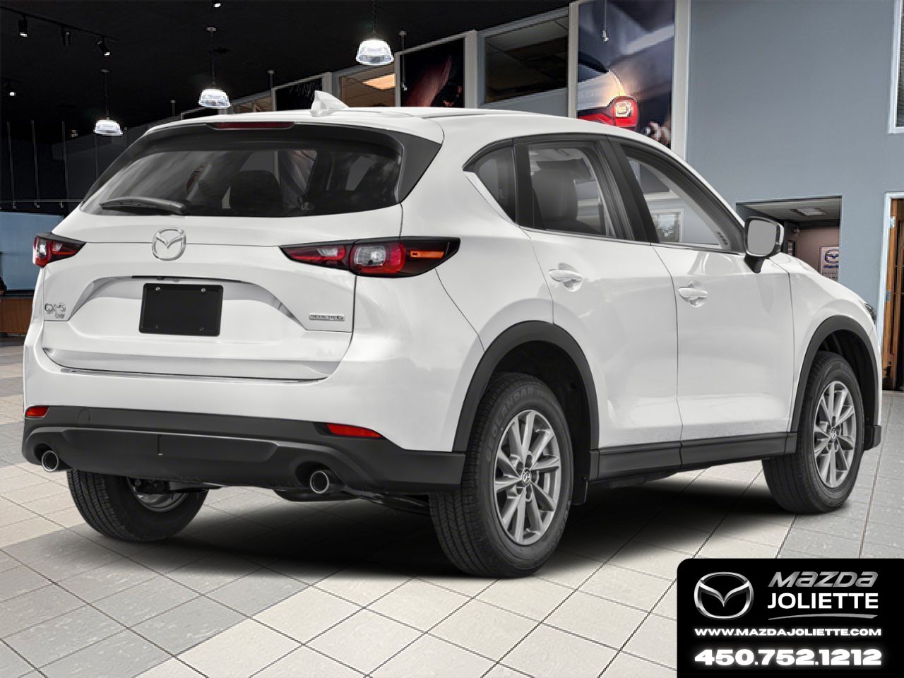 2025 MAZDA CX-5 Rhodium White Metallic Notre-Dame-des-Prairies - photo #2