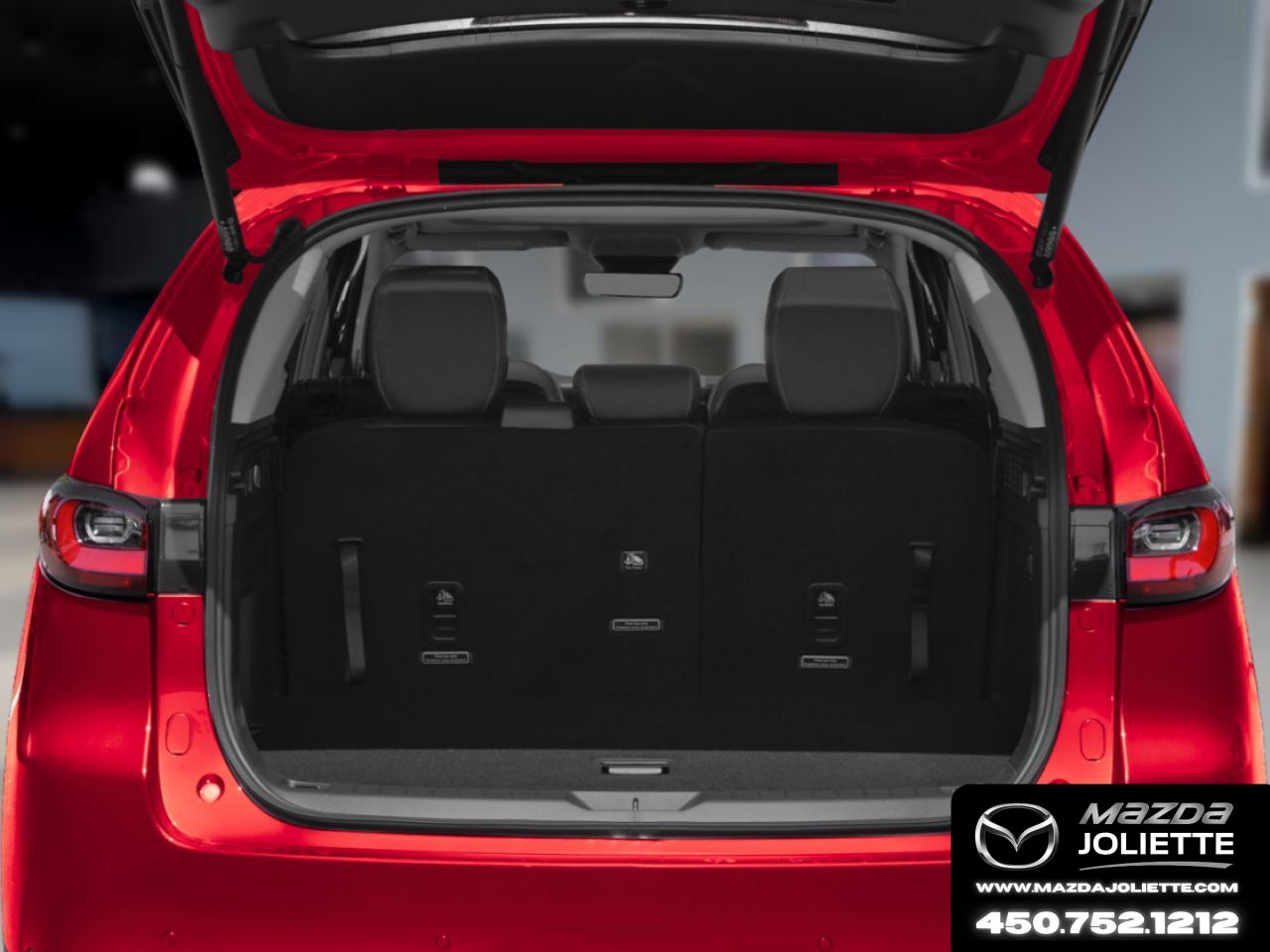 MAZDA CX-90 hybride l&eacute;ger 2026 Noir de jais mica Notre-Dame-des-Prairies - photo #6