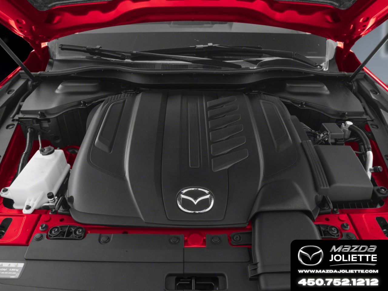 MAZDA CX-90 hybride l&eacute;ger 2026 Noir de jais mica Notre-Dame-des-Prairies - photo #9