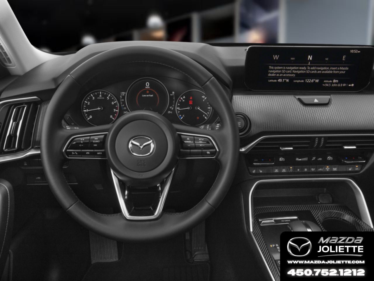 MAZDA CX-90 hybride l&eacute;ger 2026 Noir de jais mica Notre-Dame-des-Prairies - photo #5