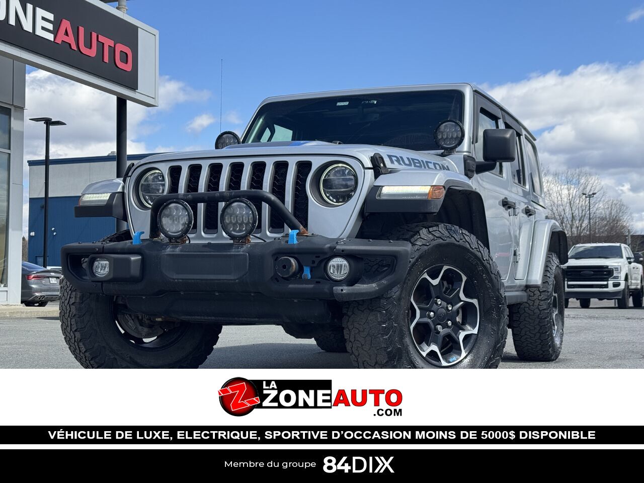 Jeep Wrangler 4xe RUBICON 2022 Argent Granby - photo #0