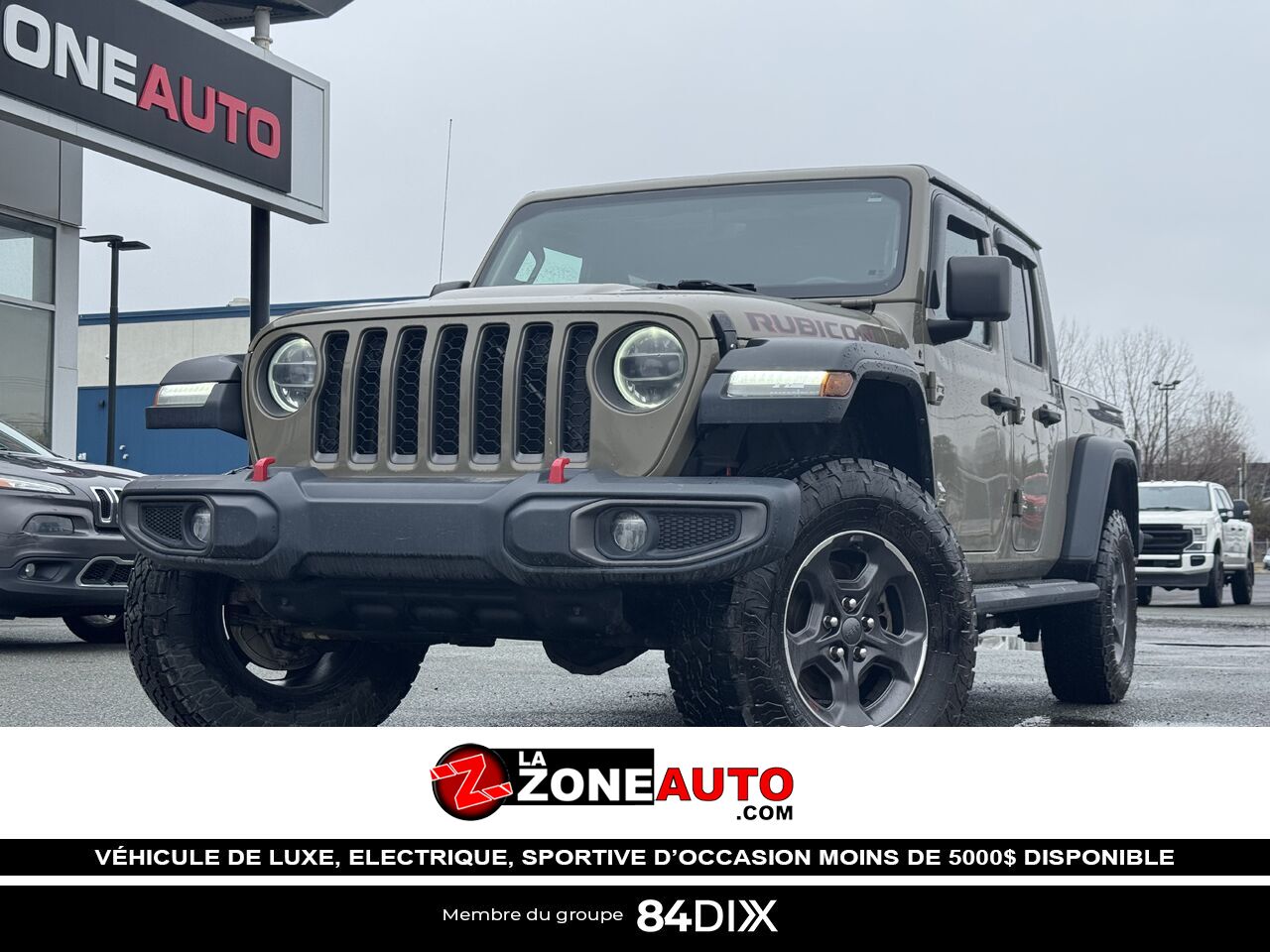 Jeep Gladiator Rubicon 2020 Brun Granby - photo #0