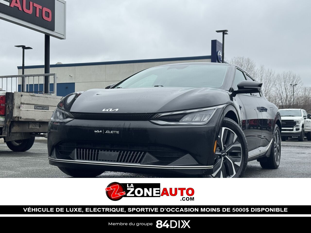 Kia EV6 Long Range 2022 Noir Granby - photo #0