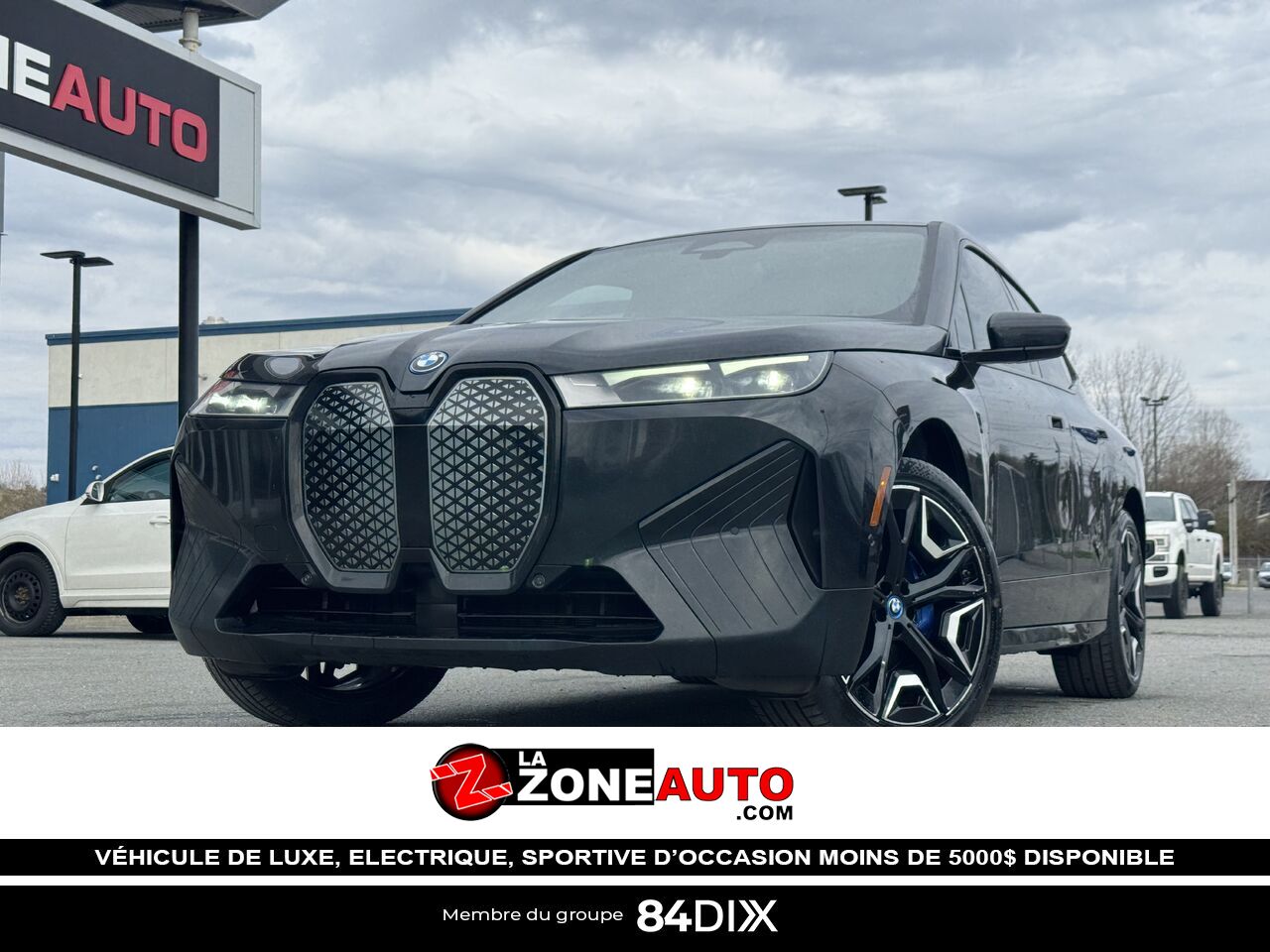 BMW iX 2023 Noir Granby - photo #0
