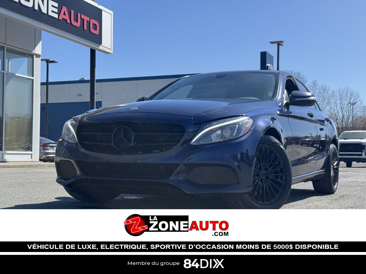 Mercedes-Benz Classe-C 2015 Bleu Granby - photo #0