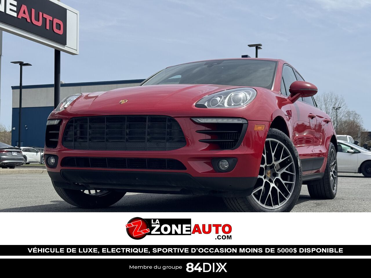 Porsche Macan S 2018 Rouge Granby - photo #0