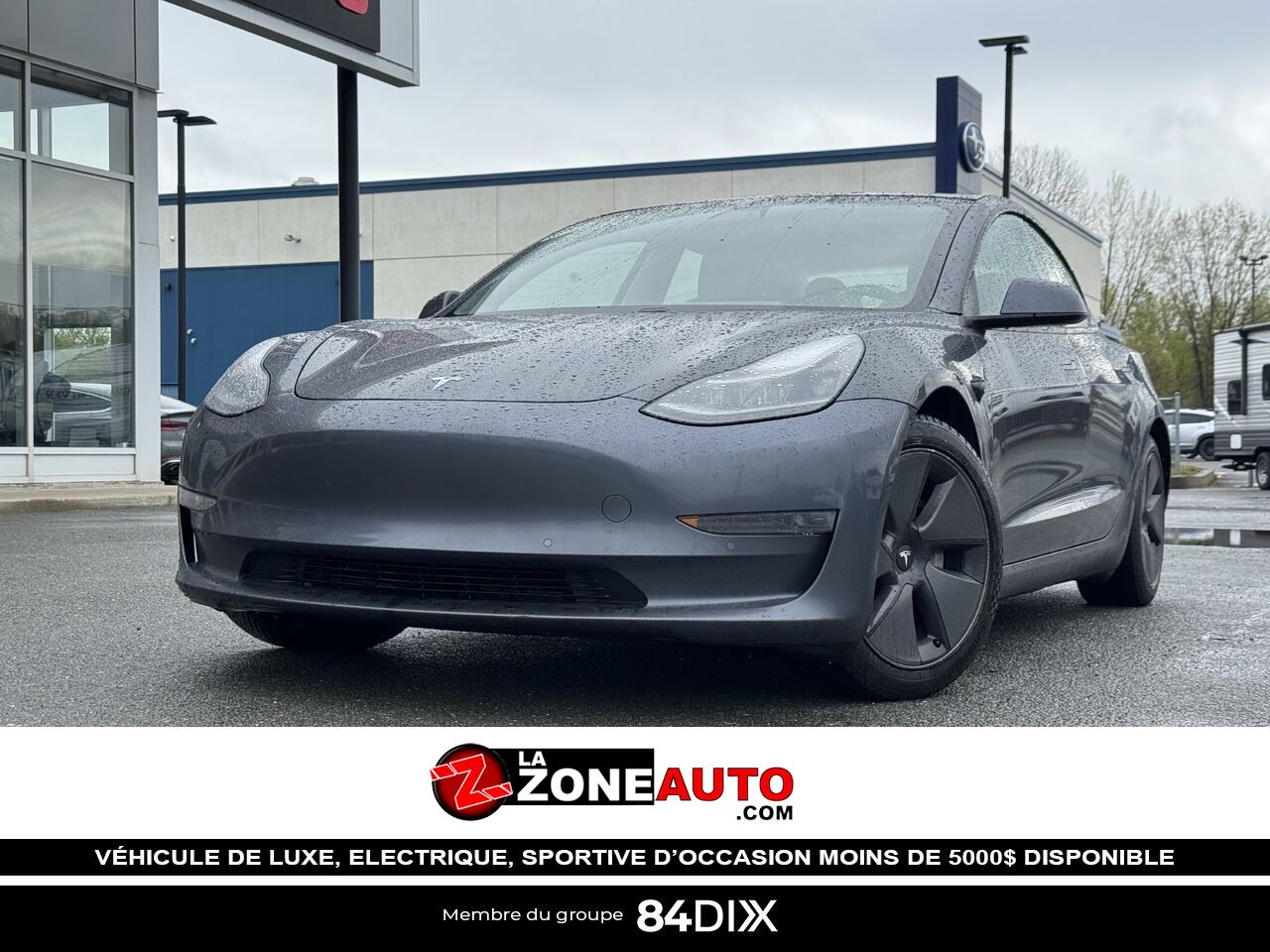 Tesla Model 3 SR+ 2021 Gris Granby - photo #0