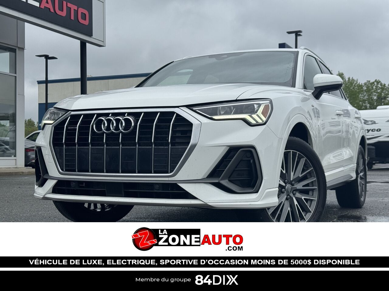 Audi Q3 Progressiv 2020 Blanc Granby - photo #0