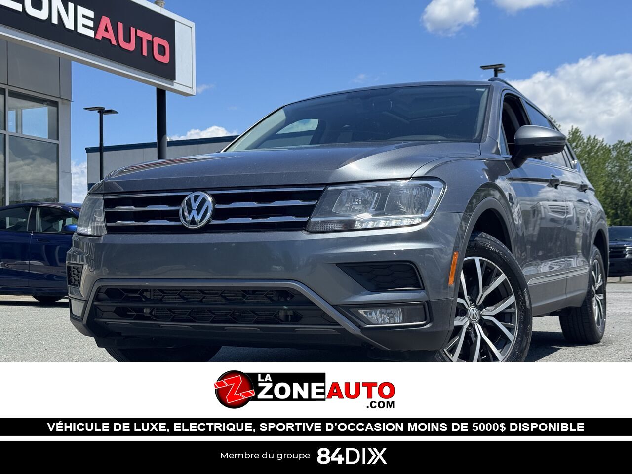 Volkswagen Tiguan Comfortline 2018 Gris Granby - photo #0