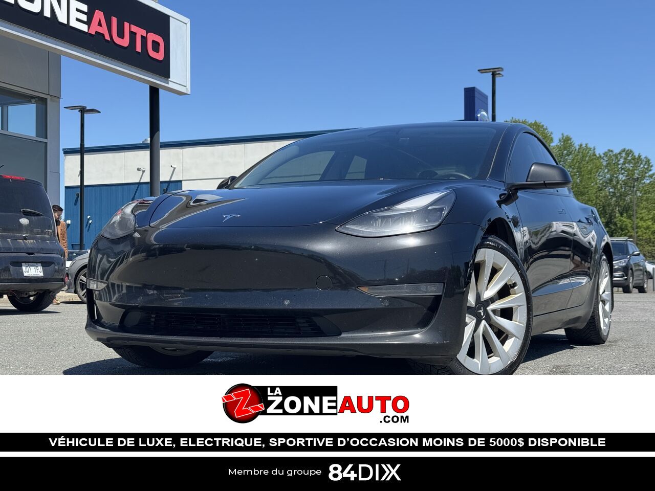 Tesla Model 3 2022 Noir Granby - photo #0