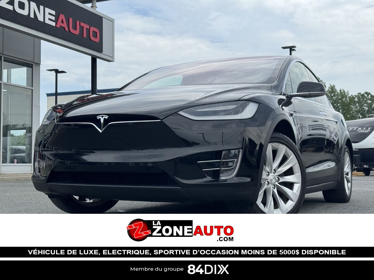 Tesla Model X AWD 2019 Noir Granby - photo #0