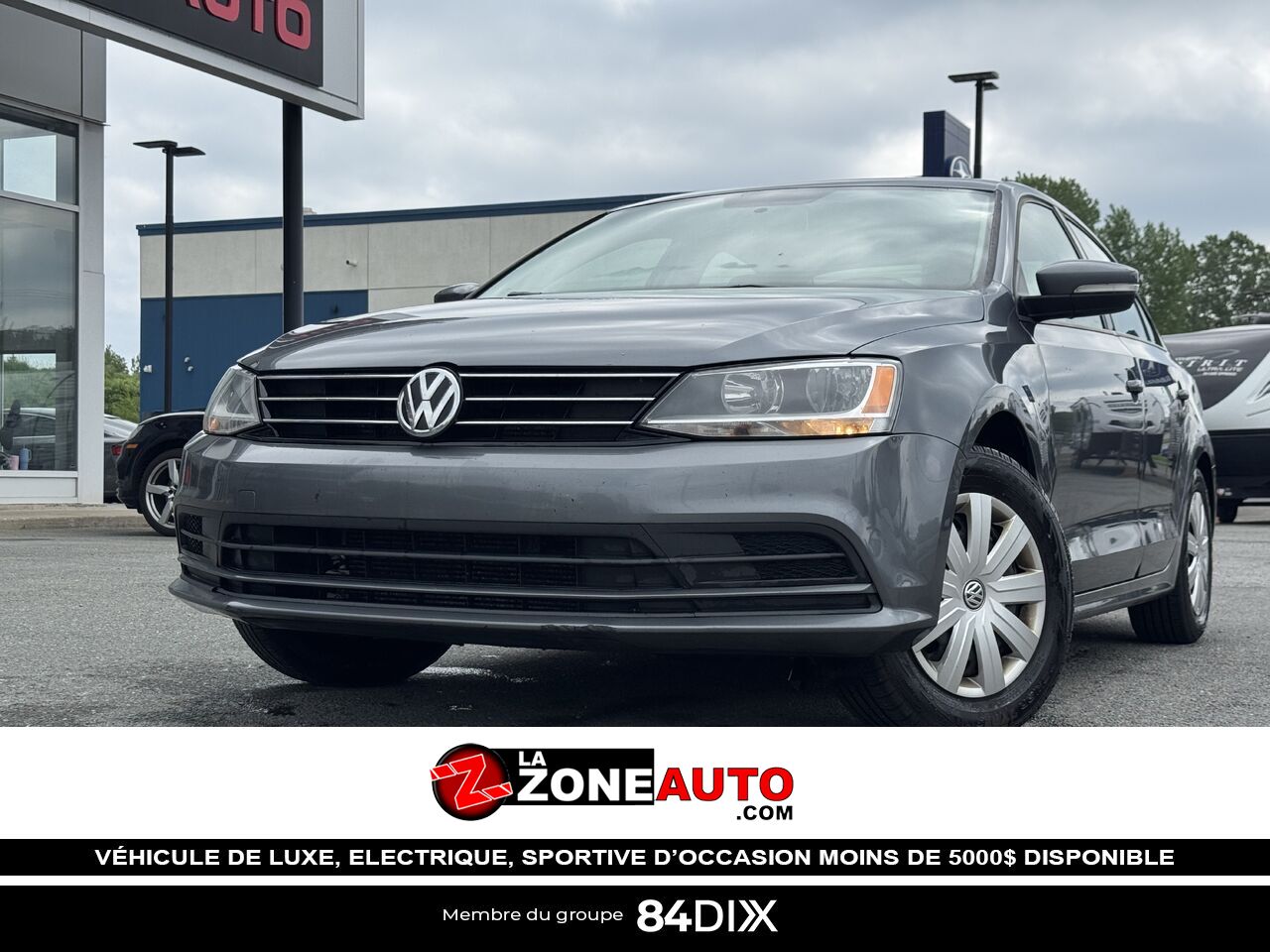 Volkswagen Jetta Trendline+ 2015 Gris Granby - photo #0