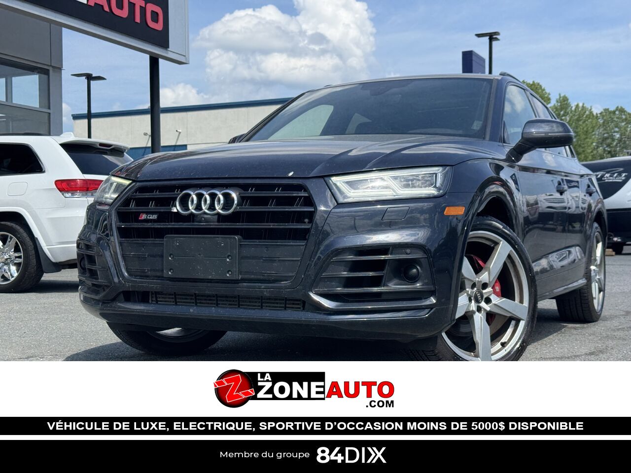 Audi SQ5 Technik 2019 Bleu Granby - photo #0