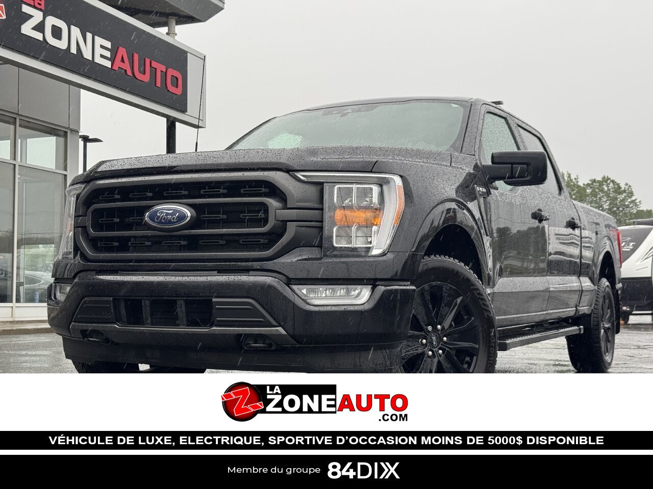 2022 Ford F-150 XLT SPORT 302A Black Granby - photo #0