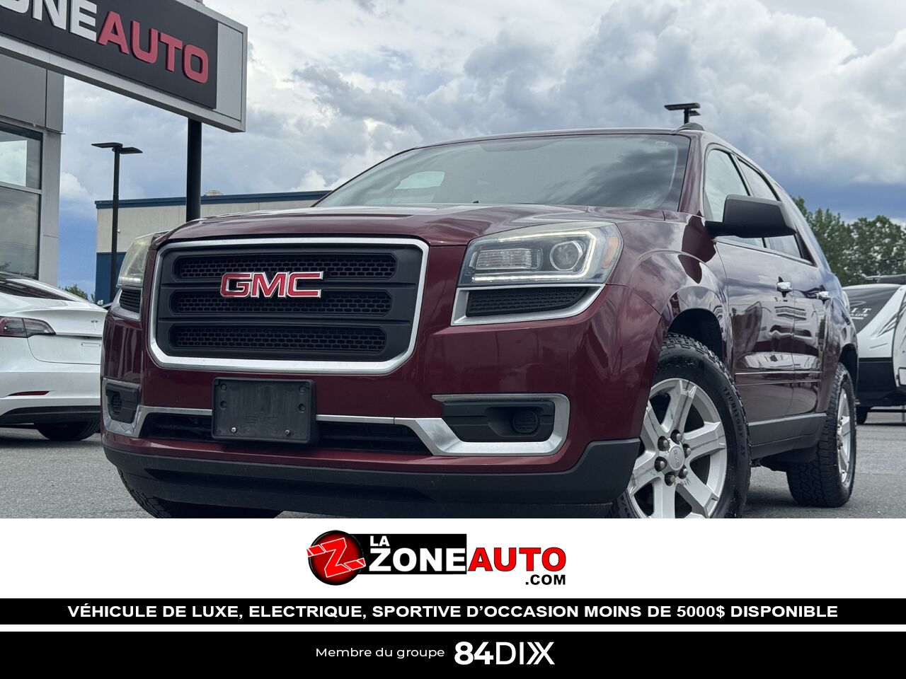 2016 GMC Acadia SLE-2 Red Granby - photo #0