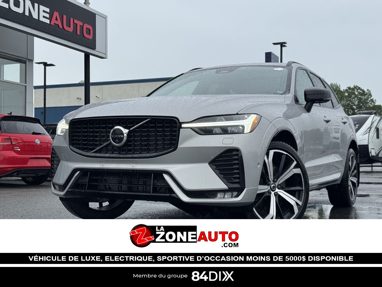 Volvo XC60 R-Design 2022 Gris Granby - photo #0