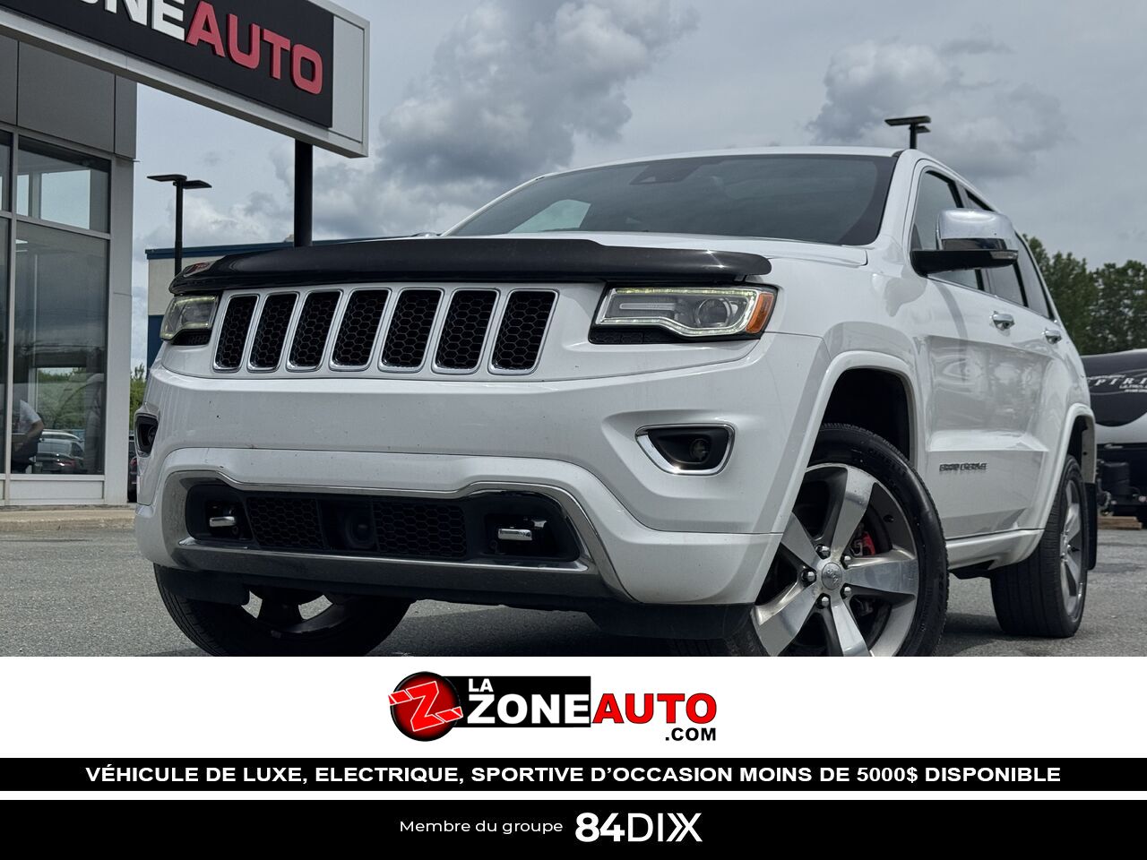 Jeep Grand Cherokee Overland 2016 Blanc Granby - photo #0