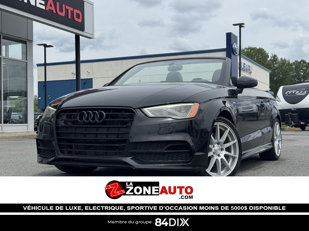 Audi A3 Convertible 2016 Noir Granby - photo #0