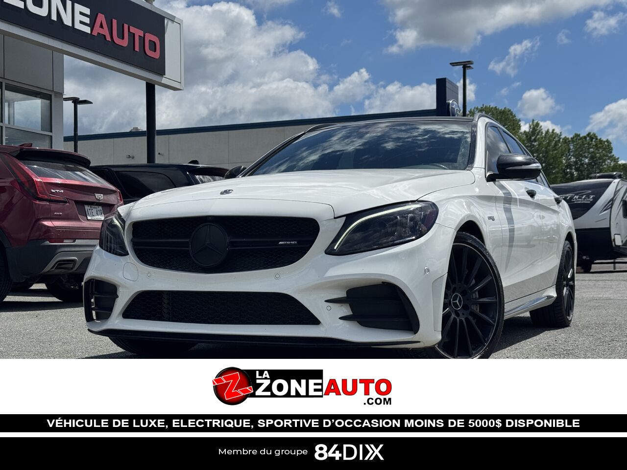 Mercedes-Benz Classe-C 2019 Blanc Granby - photo #0