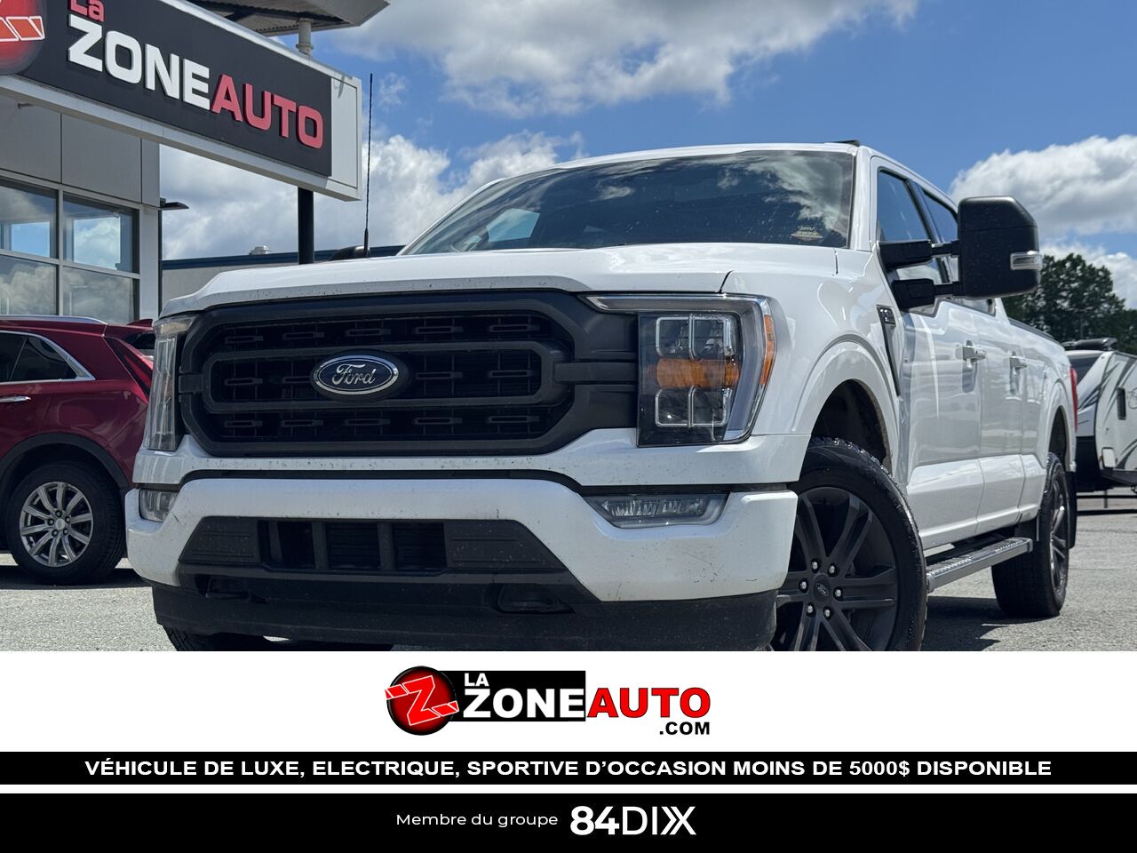 Ford F-150 2022 Blanc Granby - photo #0