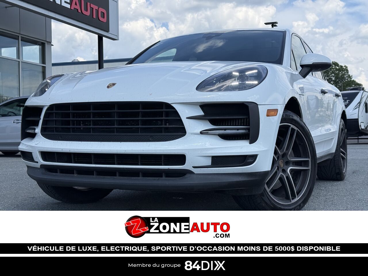 Porsche Macan S 2019 Blanc Granby - photo #0