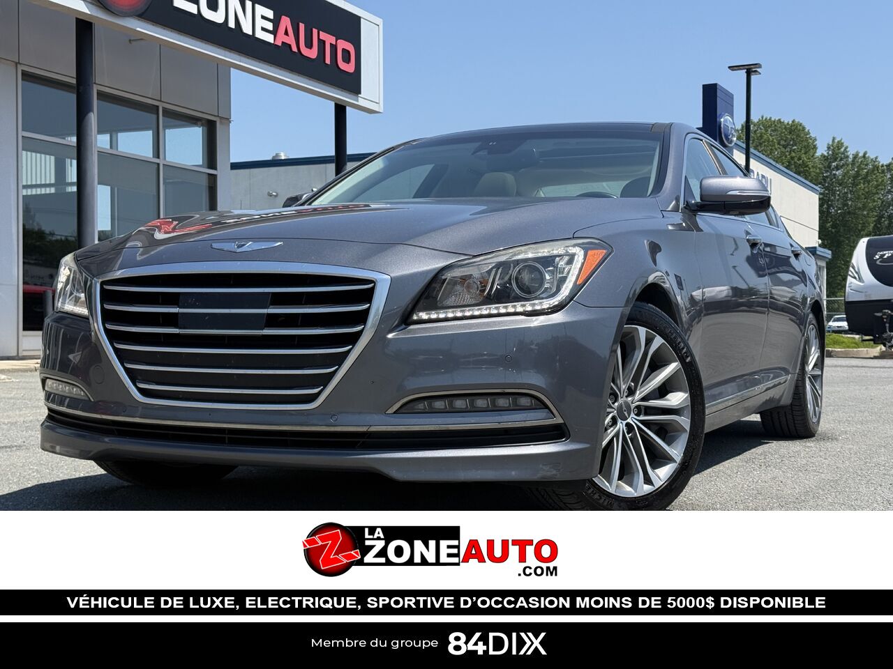 Hyundai Genesis 3.8 2016 Gris Granby - photo #0