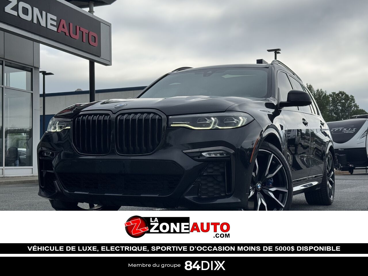 BMW X7 M PACK 2021 Noir Granby - photo #0