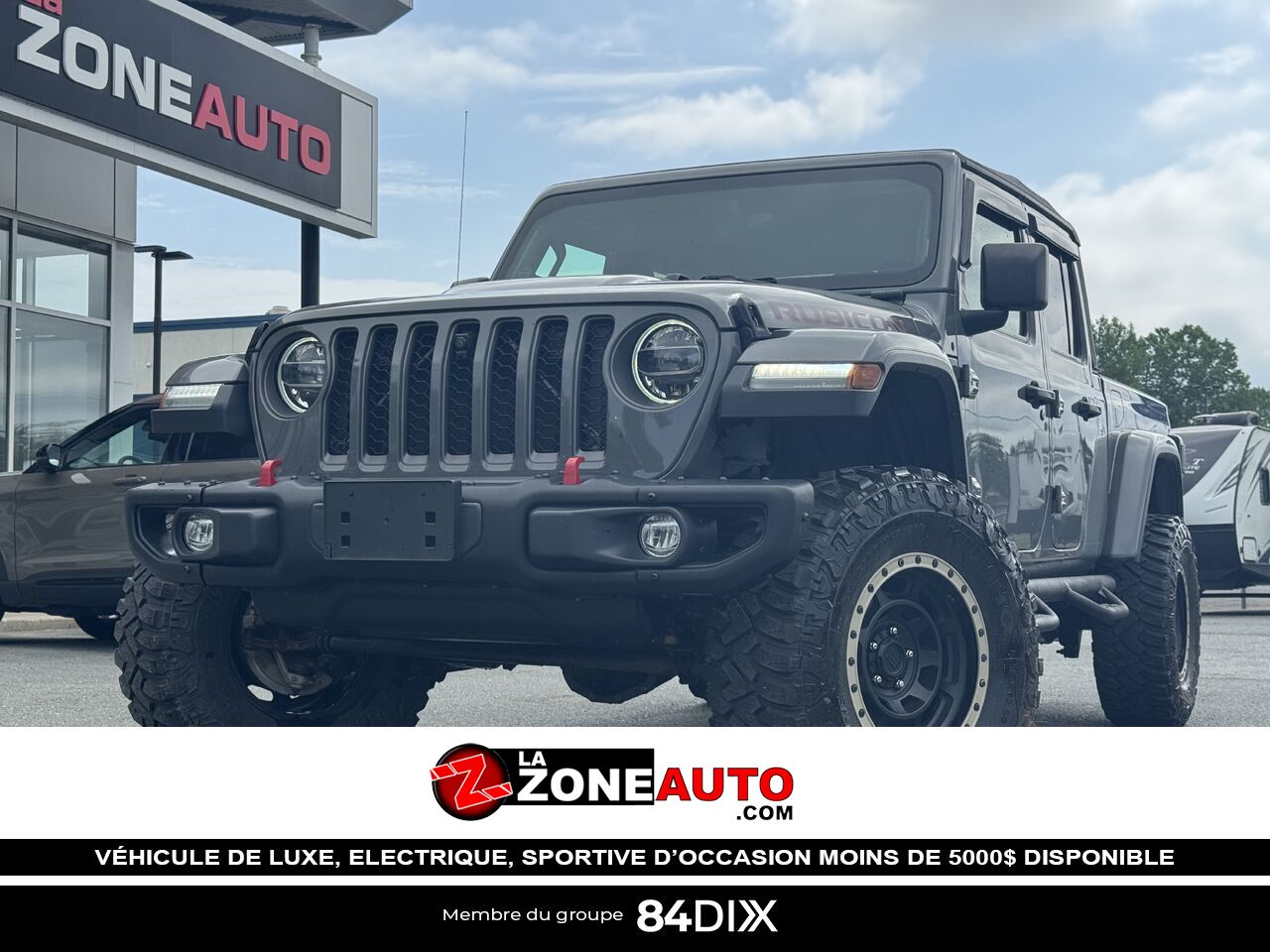 Jeep Gladiator Rubicon 2020 Gris Granby - photo #0