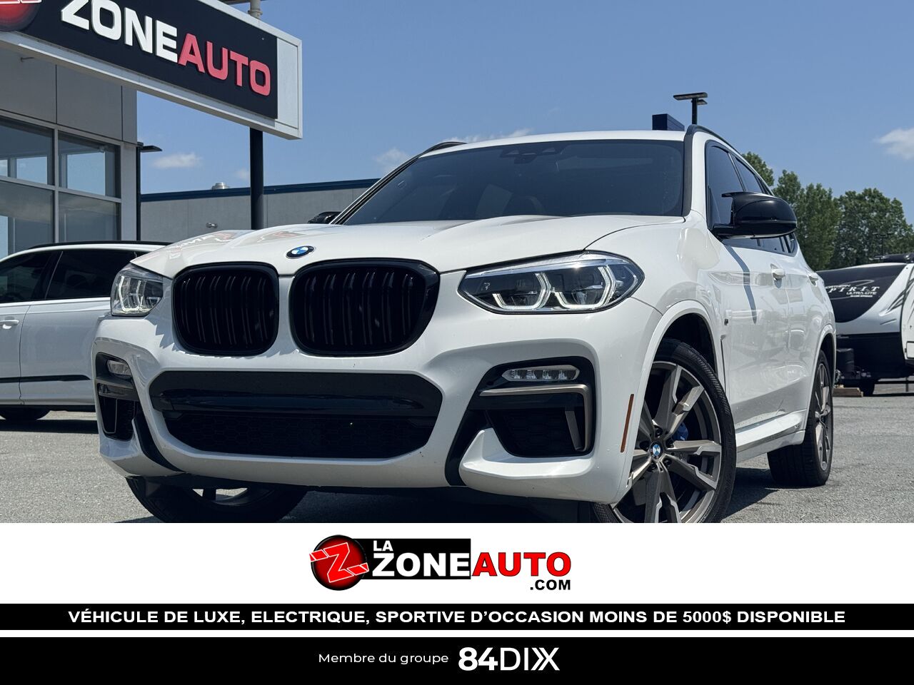 BMW X3 M40i 2018 Blanc Granby - photo #0