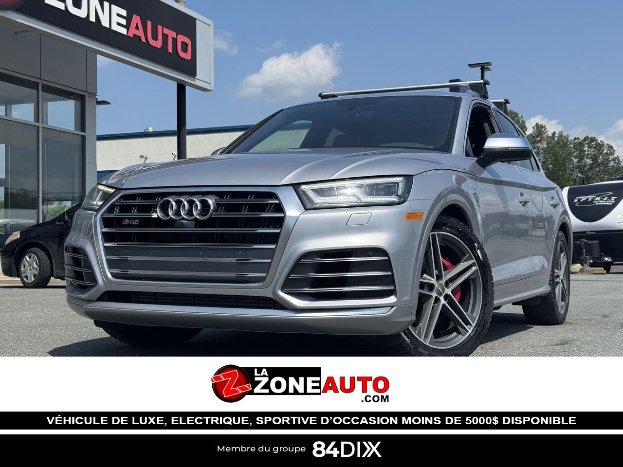 Audi SQ5 Technik 2018 Gris Granby - photo #0