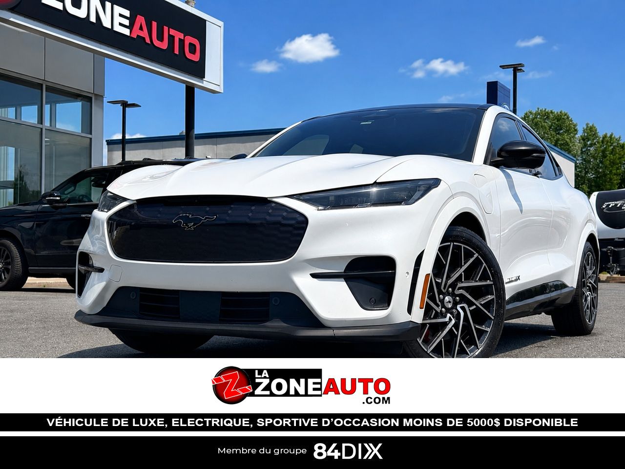 Ford Mustang Mach-E GT Performance 2022 Blanc Granby - photo #0