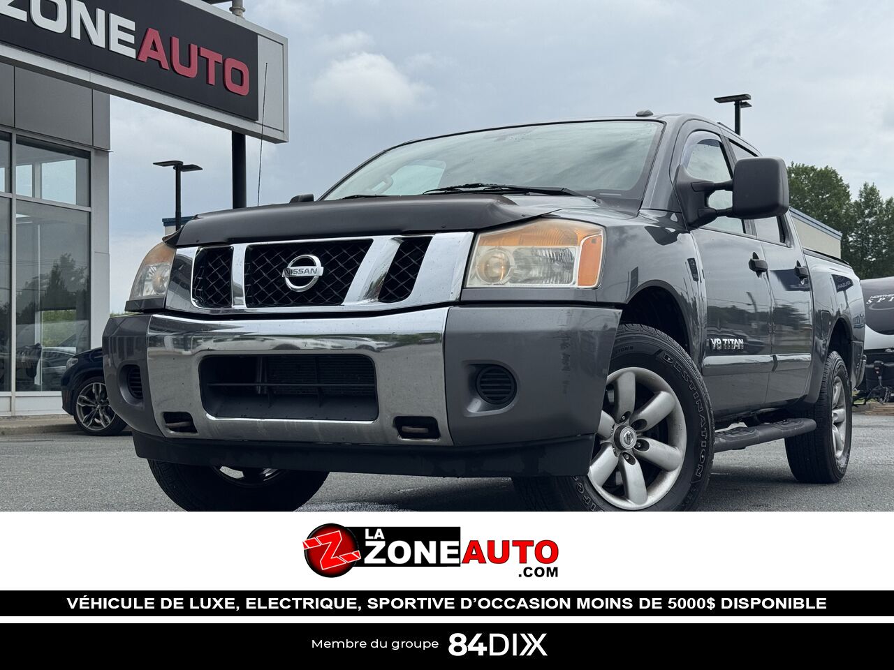 Nissan Titan SV 2014 Gris Granby - photo #0