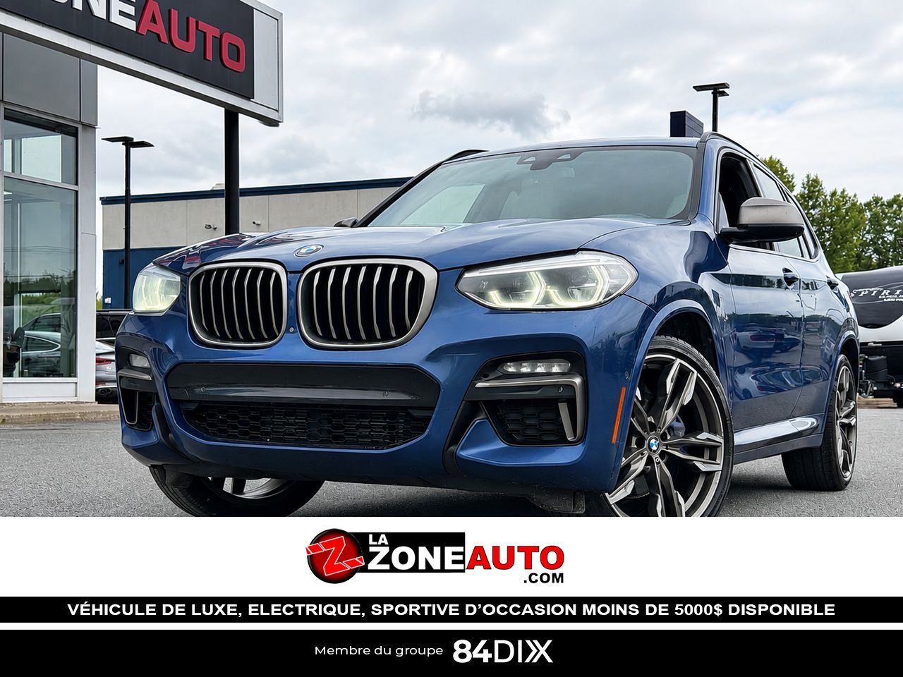 BMW X3 M40 2020 Bleu Granby - photo #0