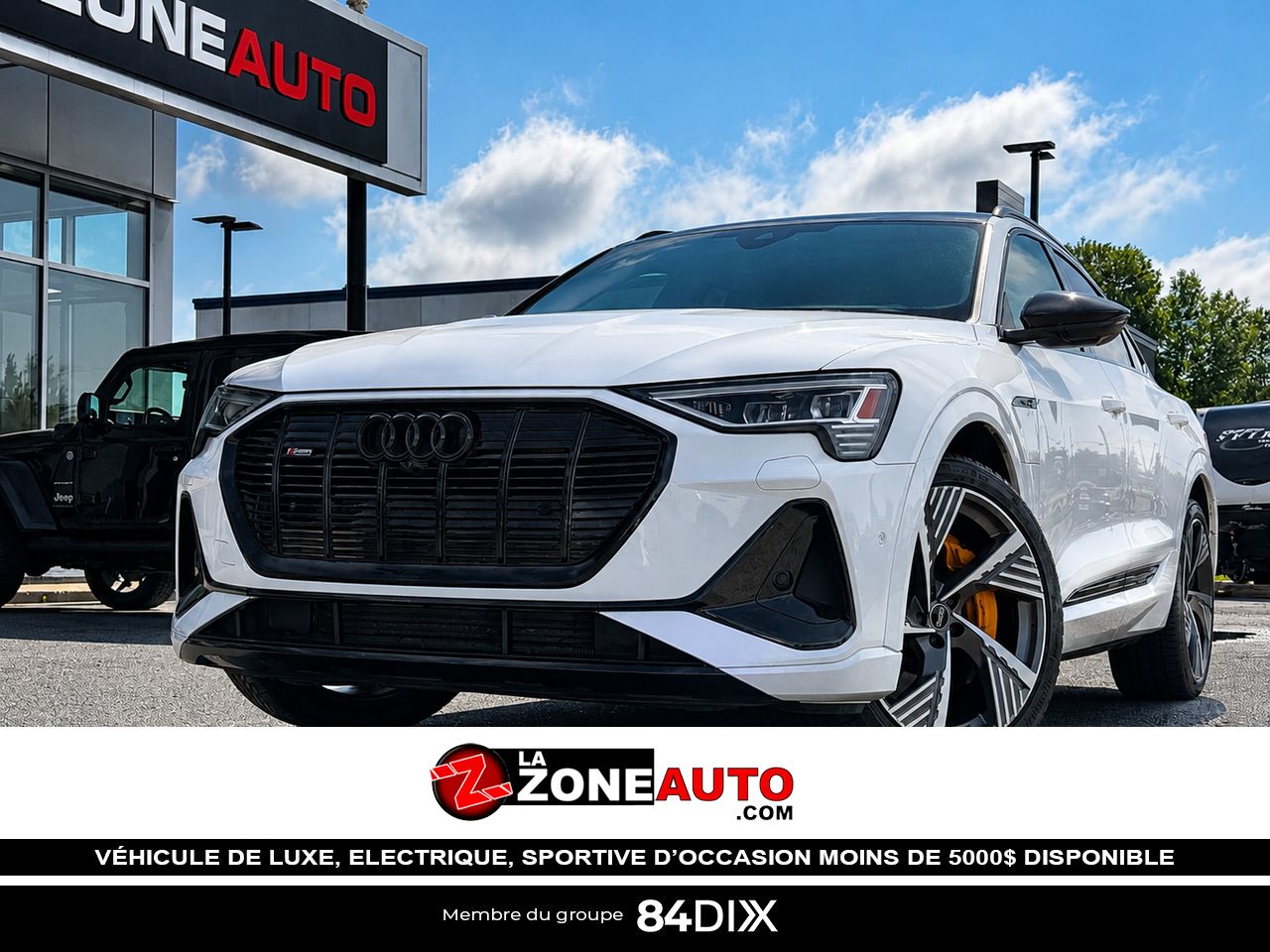 Audi e-tron Sportback 2022 Blanc Granby - photo #0