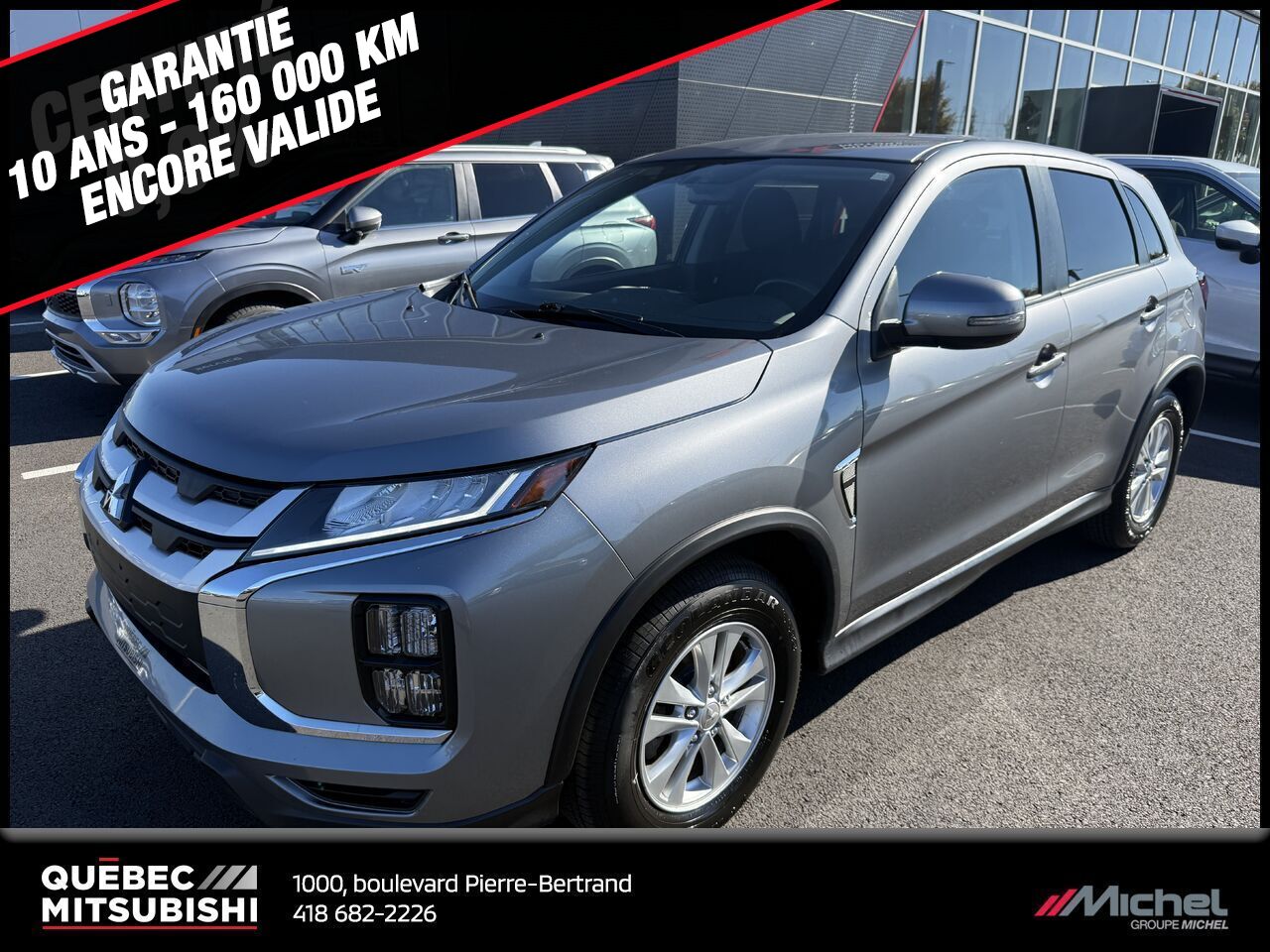Mitsubishi RVR SE AWC, Awd, Sièges chauffants, Connectivités 2022 Gris Ville de Québec - photo #0