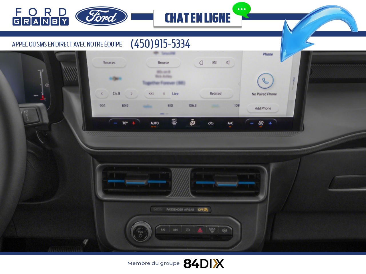 Ford Maverick 2025 Gris carbonis&eacute; m&eacute;tallis&eacute; Granby - photo #9