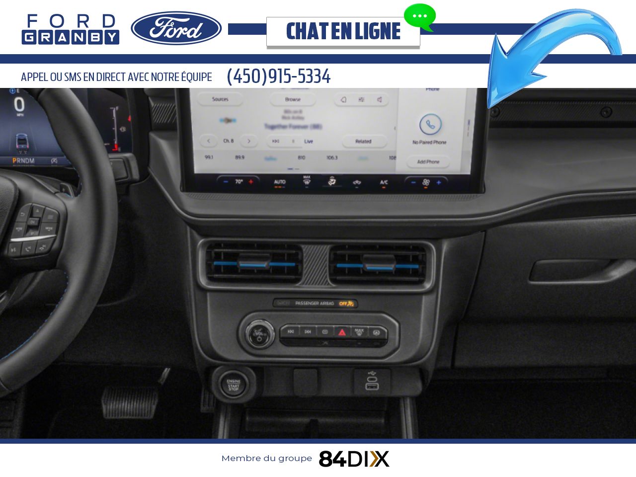 Ford Maverick 2025 Gris carbonis&eacute; m&eacute;tallis&eacute; Granby - photo #10