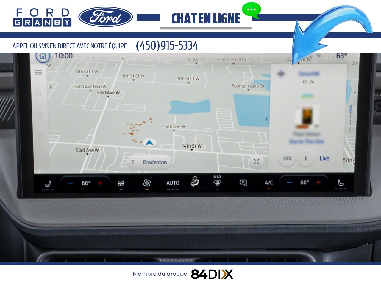 Ford Maverick 2025 Blanc sid&eacute;ral m&eacute;tallis&eacute; Granby - photo #5