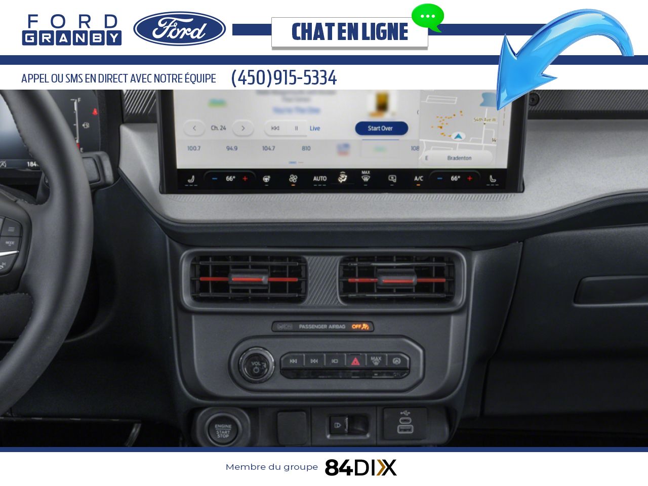 Ford Maverick 2025 Blanc sid&eacute;ral m&eacute;tallis&eacute; Granby - photo #12