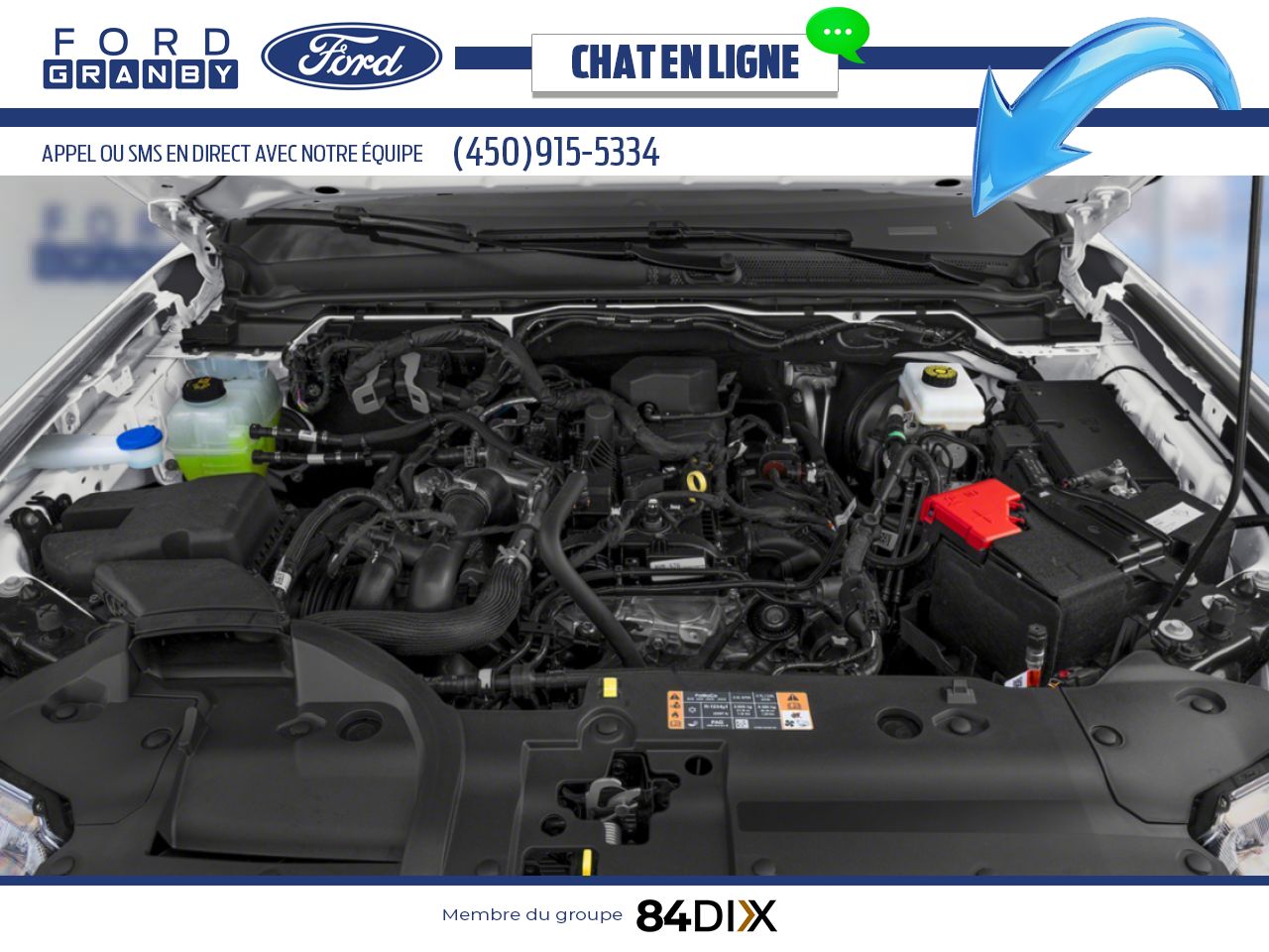 Ford Ranger 2025 Blanc Oxford Granby - photo #6