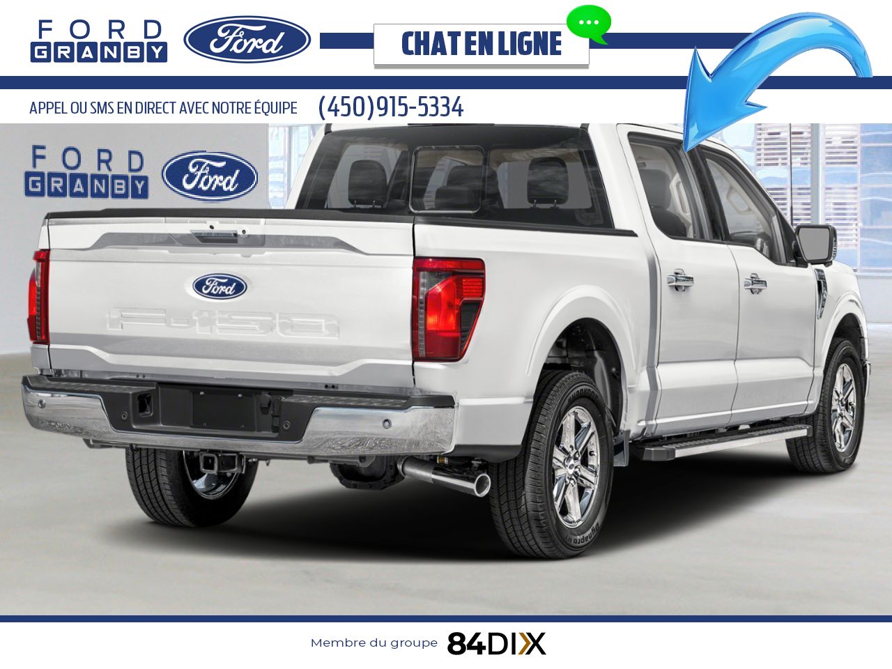 2025 Ford F-150 Oxford White Granby - photo #2