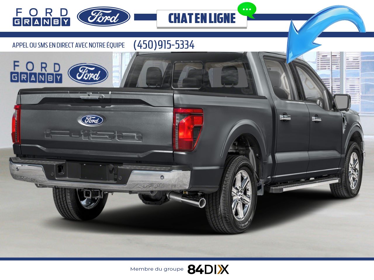 2025 Ford F-150 Carbonized Grey Metallic Granby - photo #2