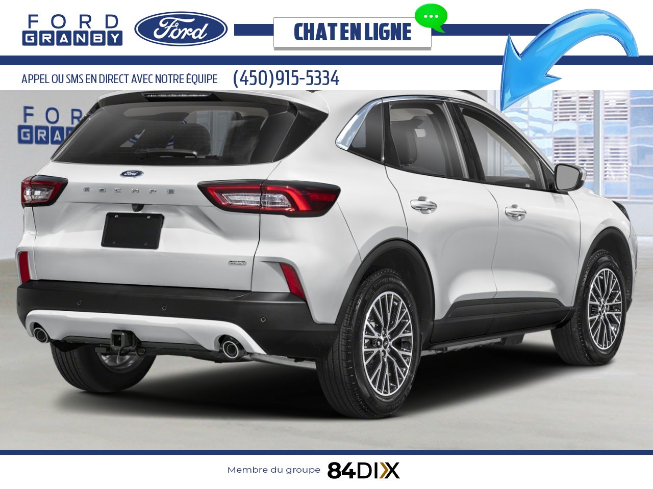 Ford Escape 2025 Argent cosmos m&eacute;tallis&eacute; Granby - photo #2